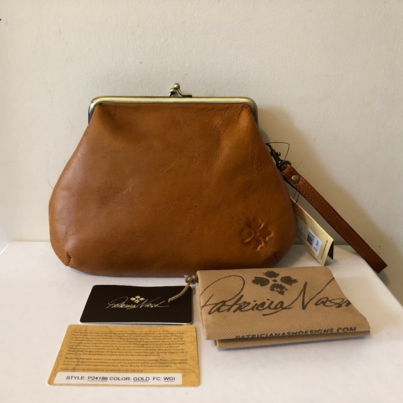 Patricia Nash SAVENA Tooled Leather WristletClutch - Picture 2 of 8